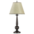 Table Lamps With Cone Shade (Set of 2) - Beige / Brown