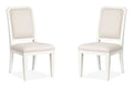 Willowbrook - Upholstered Side Chair (Set of 2) - Egg Shell White