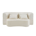 Modern Floor Sofa With 4 Pillows