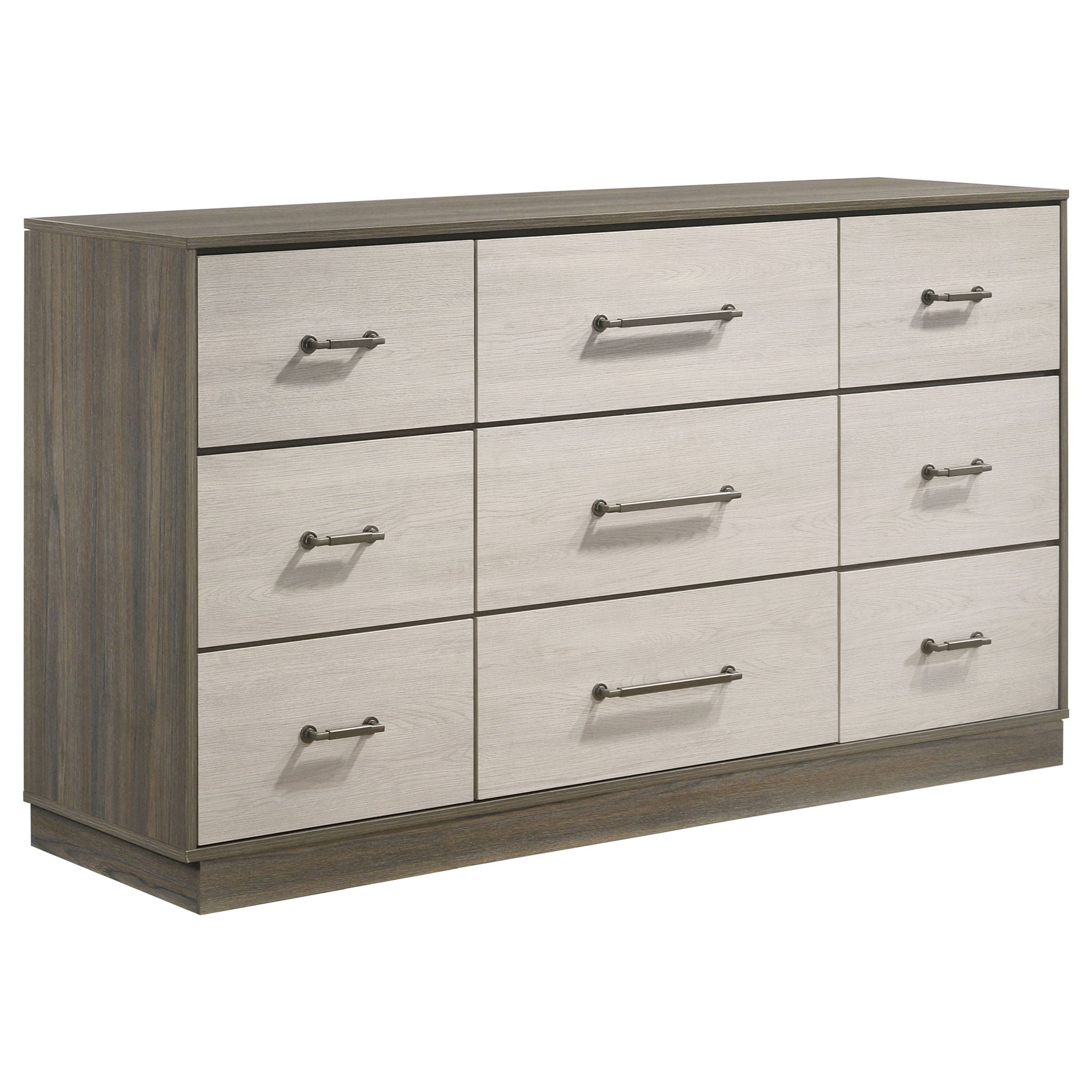 Fenwick 4-piece California King Bedroom Set Grey Oak