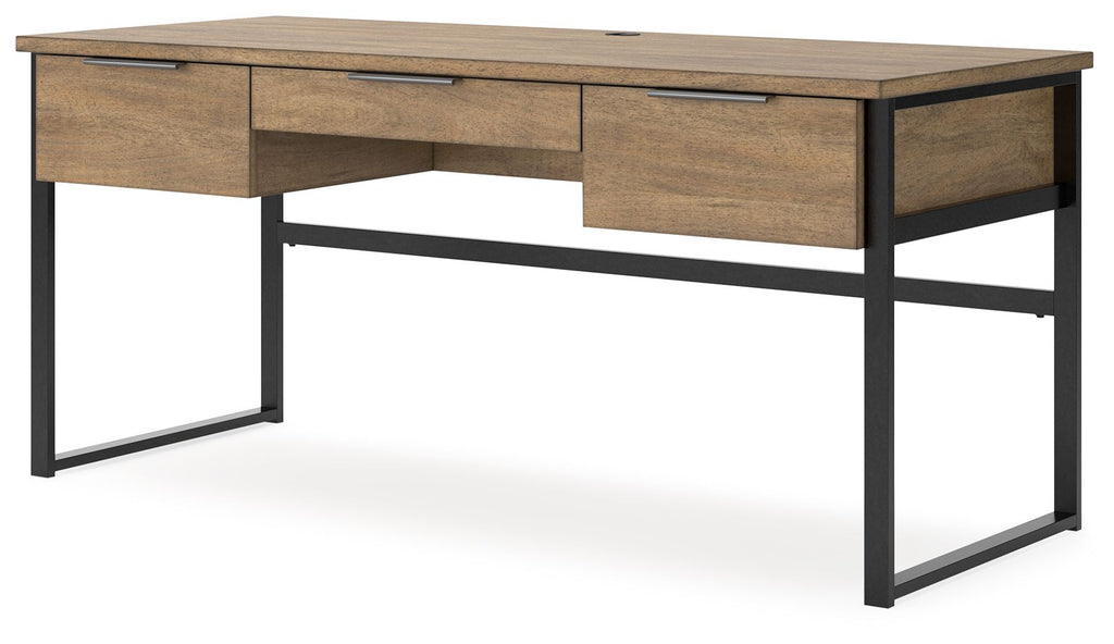 Montia - Home Office Desk - Light Brown