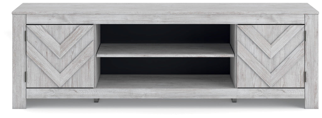 Cayboni - LG TV Stand With Fireplace Option