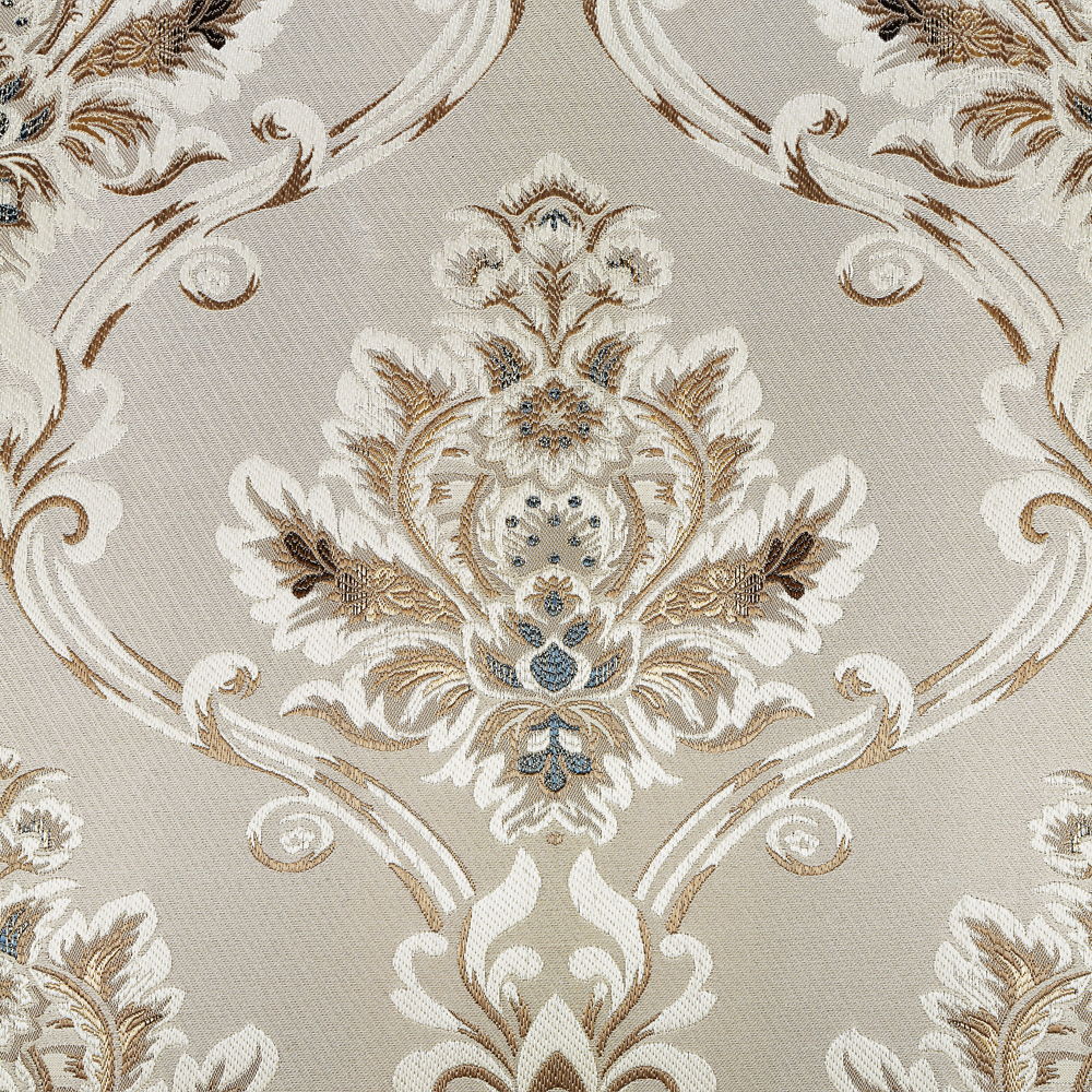 Danae - Chair With 2 Pillows - Fabric, Champagne & Gold