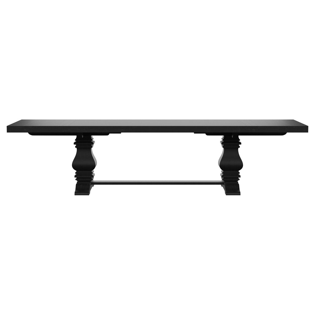 Florence 9-piece 126-inch Extension Dining Table Set Grey