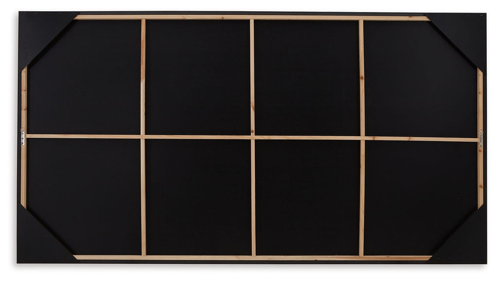 Delstone - Wall Art - Black / White