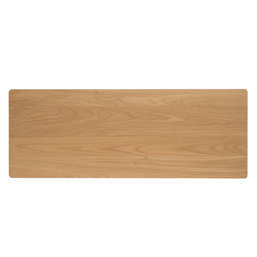 Bar Height Dining Table With Splayed Legs And Elongated Rectangular Top