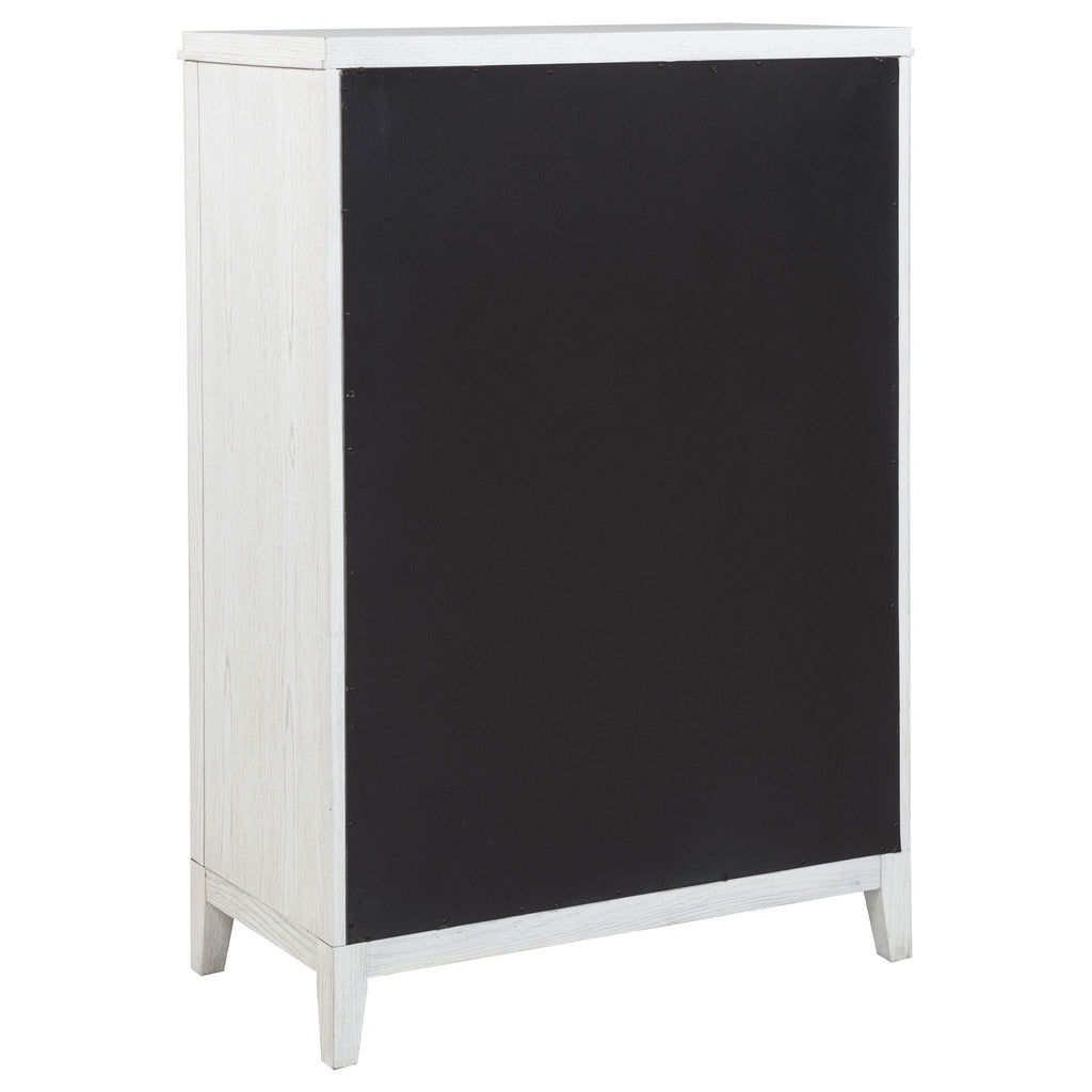 Marielle 5-drawer Bedroom Chest Distressed White