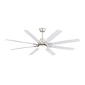Ceiling Fan With Dimmable LED Light, 8 Blades, Reversible DC Motor, Remote Control
