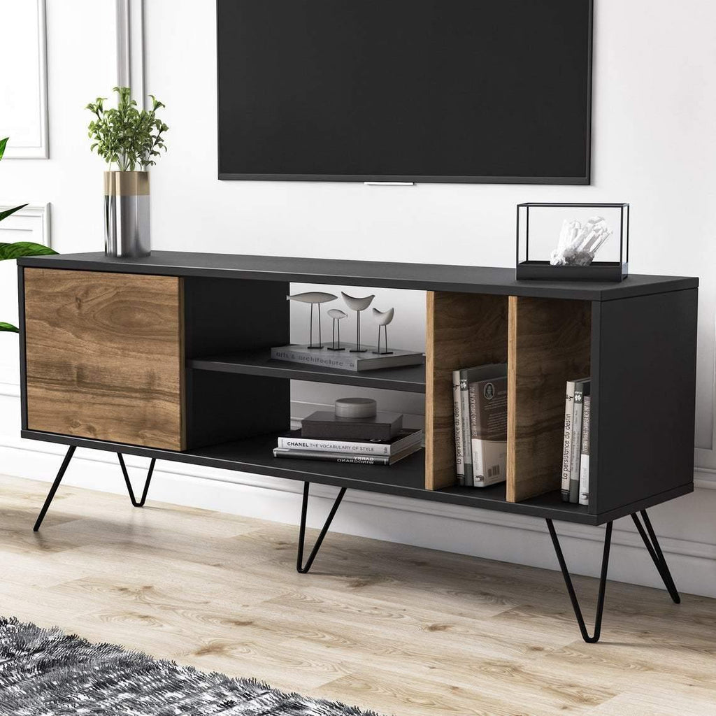 Mistico 55" TV Stand - Mid-Century Modern Media Console for TVs up to 63"