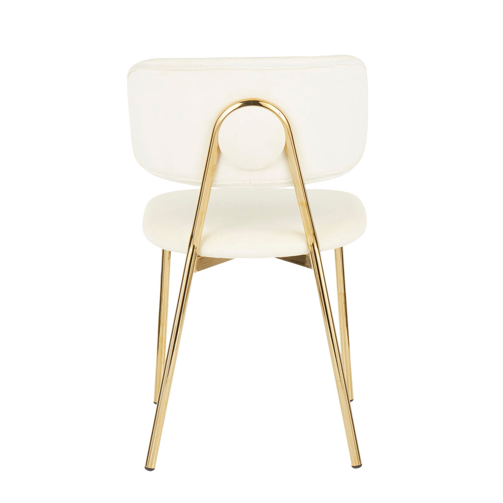 Bouton - Contemporary / Glam Chair (Set of 2)