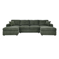 3 Piece Double Chaise Sectional Sofa