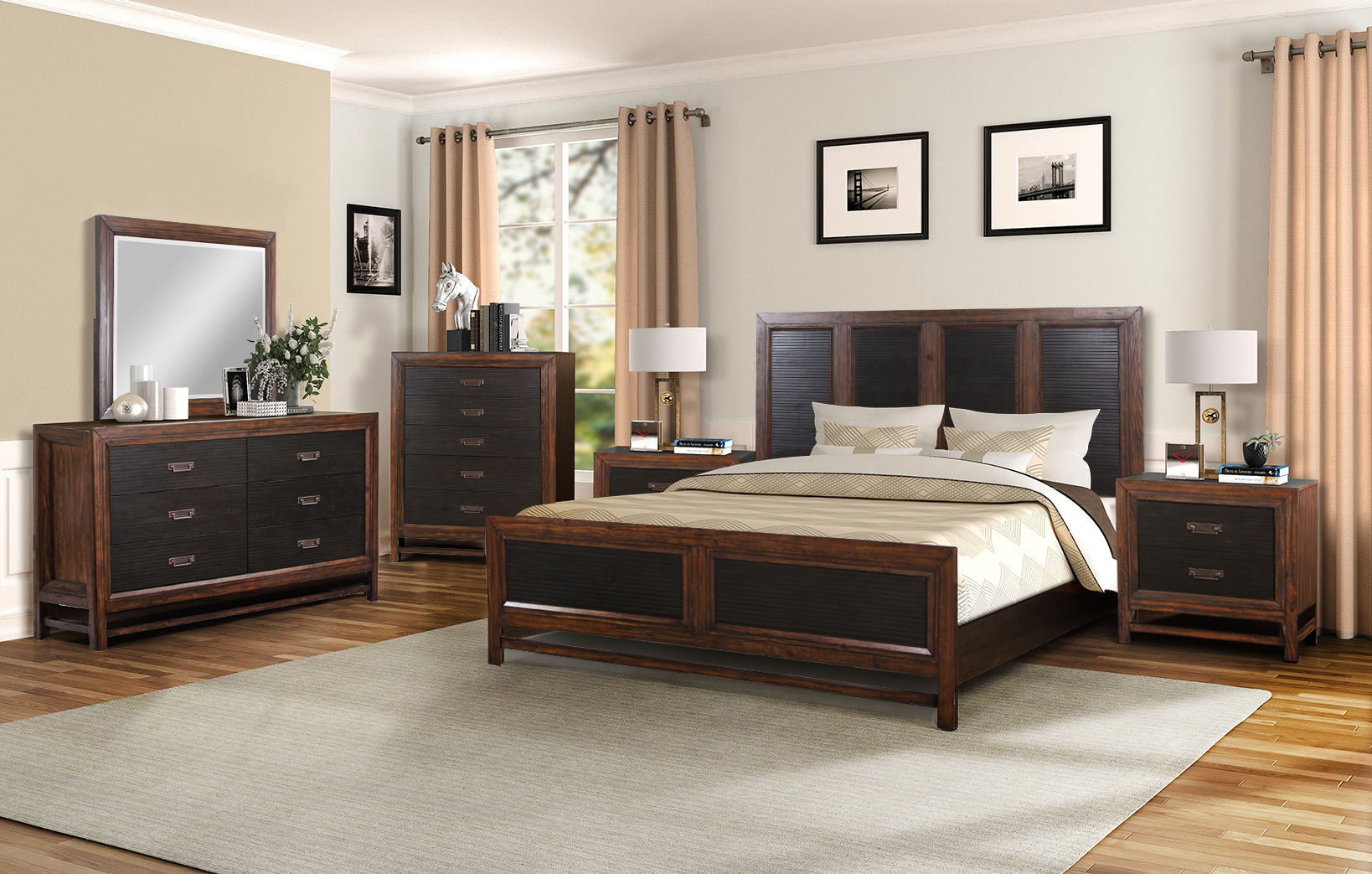 Beautiful Panel Bed