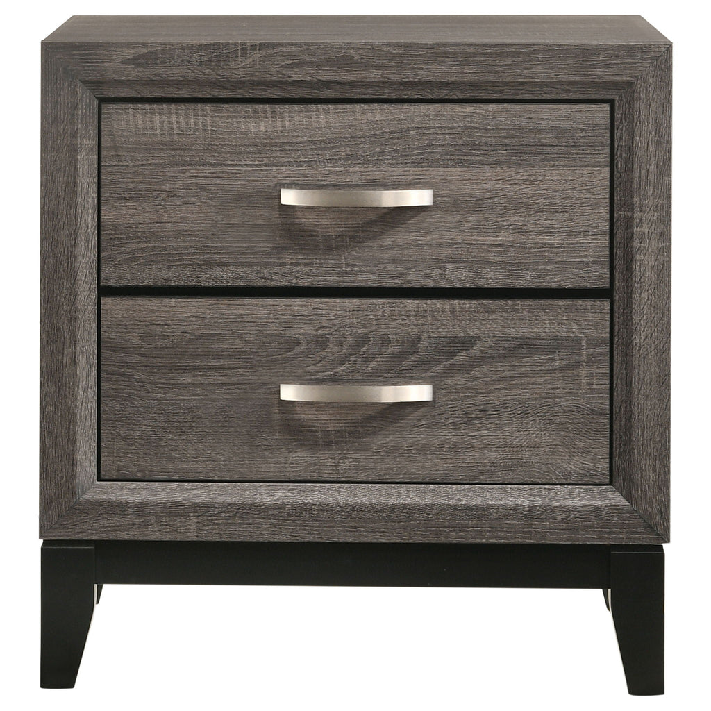 Watson Four-piece Twin Bedroom Set Grey Oak