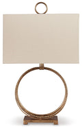 Mahala - Metal Table Lamp  - Antique Gold Finish