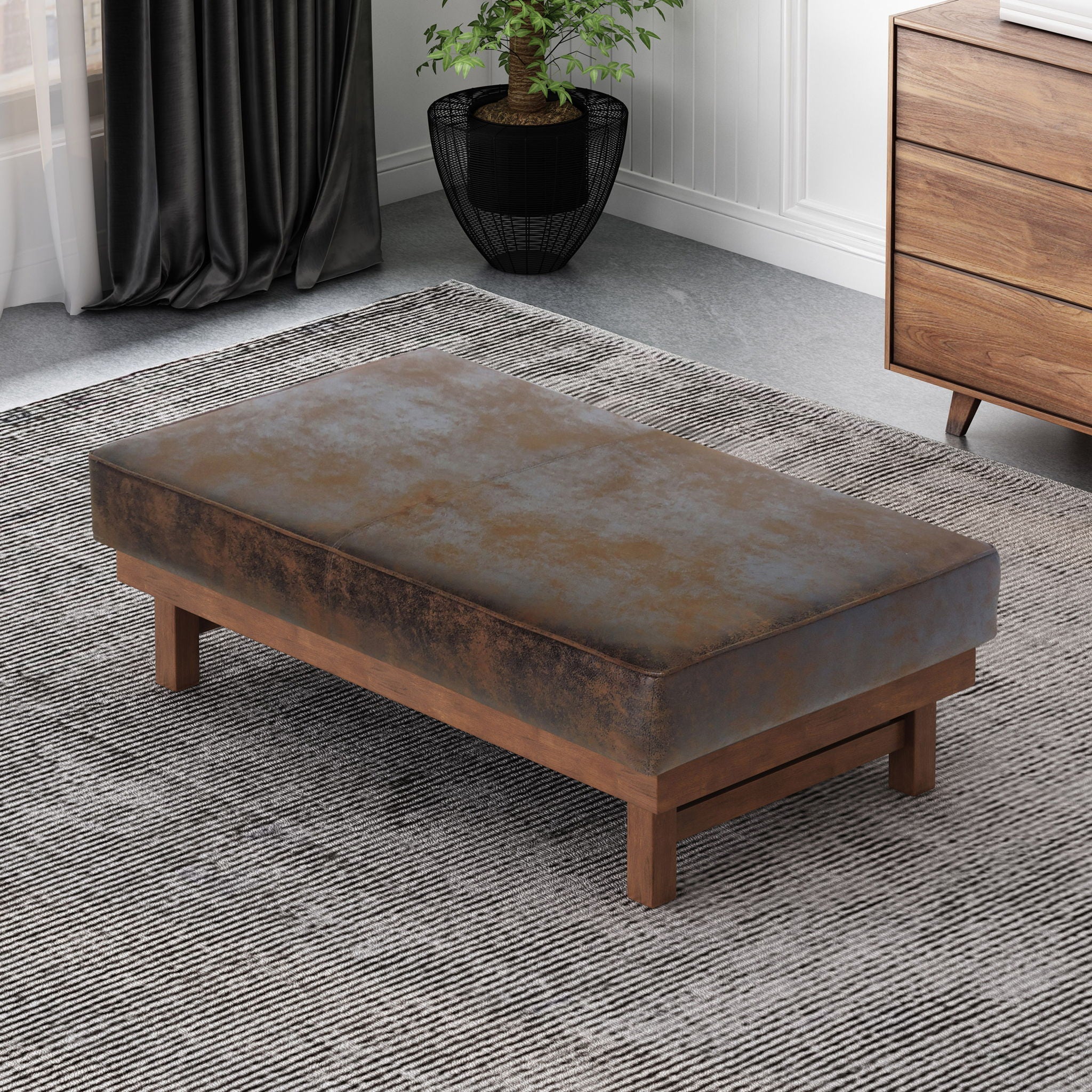 Temzyl - Mid Century Modern Ottoman
