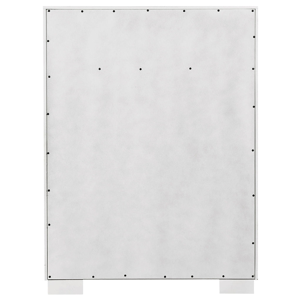 Jessica 5-drawer Bedroom Chest Snow White