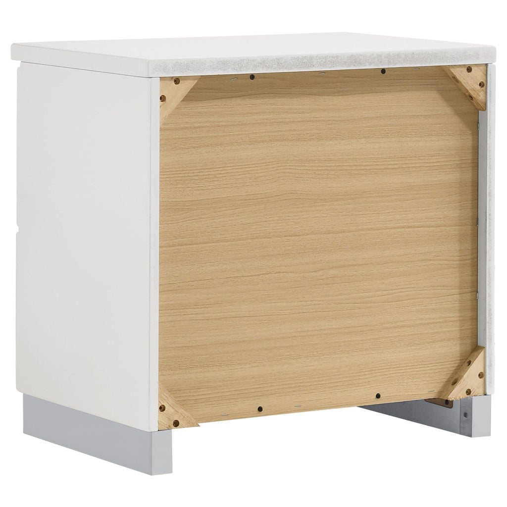 Felicity 5-piece California King Platform Bedroom Set White