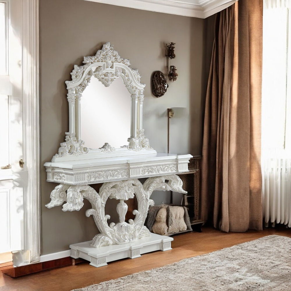 Vanaheim - Sofa Table - Antique White