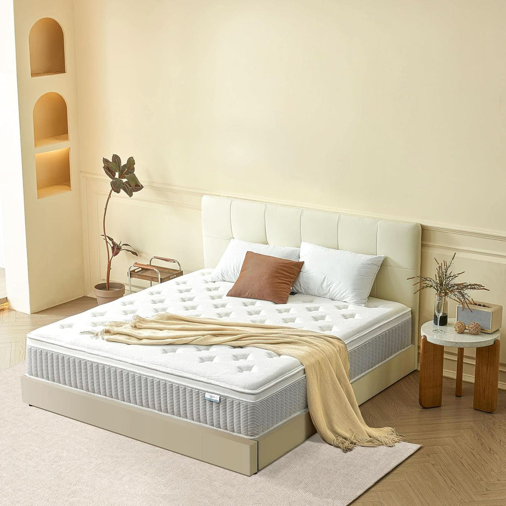 Full Size 12 Inch Premium Memory Foam Hybrid Mattress