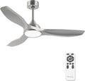 52 Inch Quiet DC Motor Ceiling Fan With LED Lights Remote Control