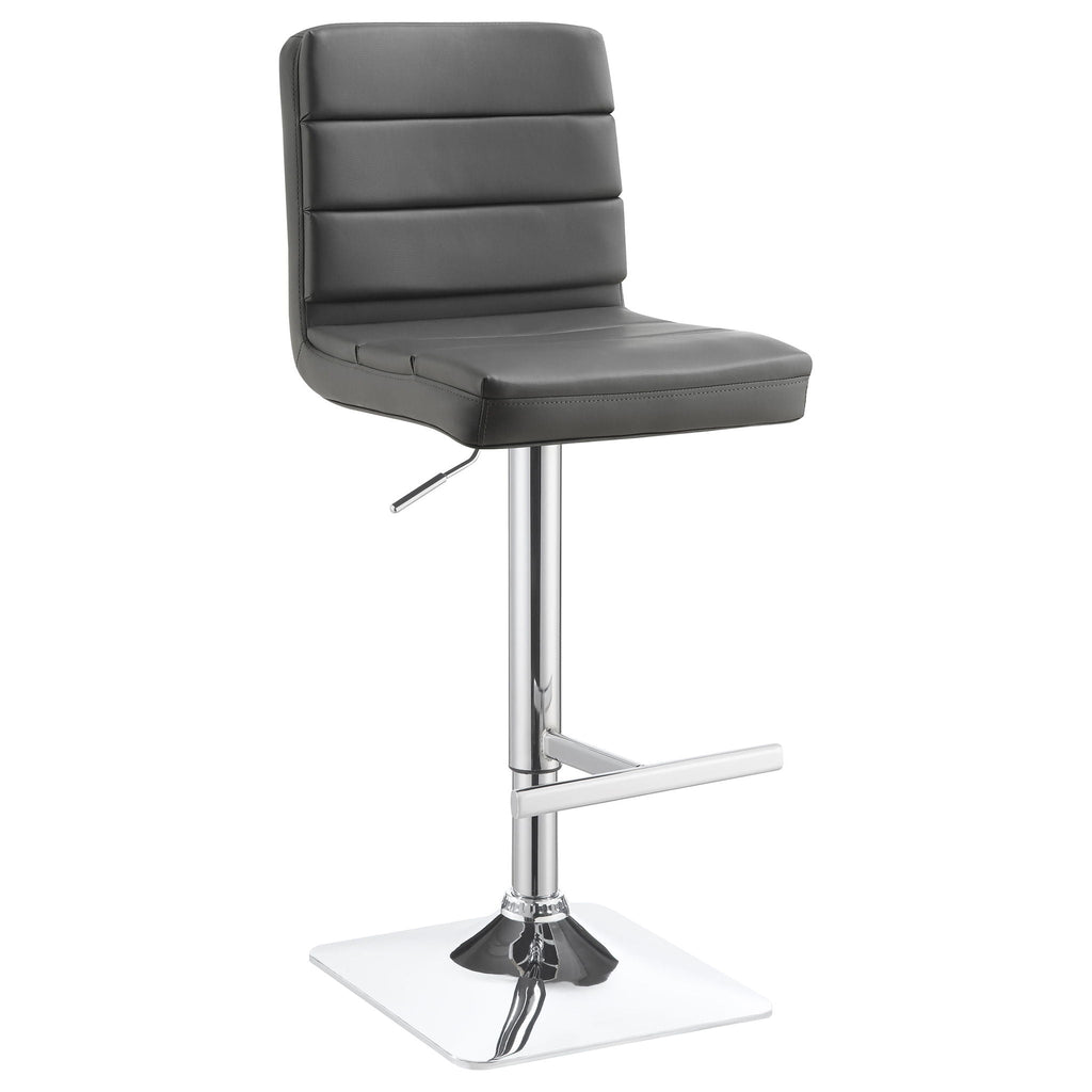 Adjustable Bar Stool (Set of 2) - Gray