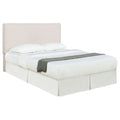 Kosmo Upholstered King Panel Headboard Sand