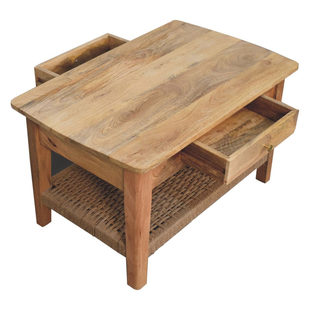 Rope 1 Drawer Table