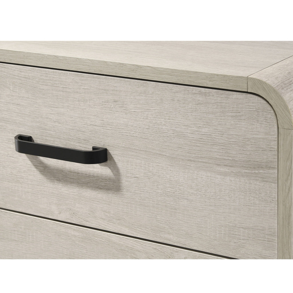 6 Drawer Dresser With Ample Storage Space - Antique White