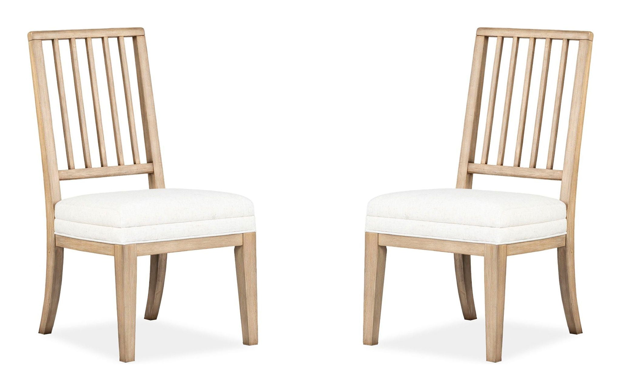 Coventry - Upholstered Side Chair With Solid Wood Back (Set of 2) - Honey Maple