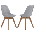 Elegant Padded Side Chair (Set Of 2)