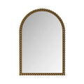 Vintage Iron Art Arch Mirror, Wall Hanging Or Table Display