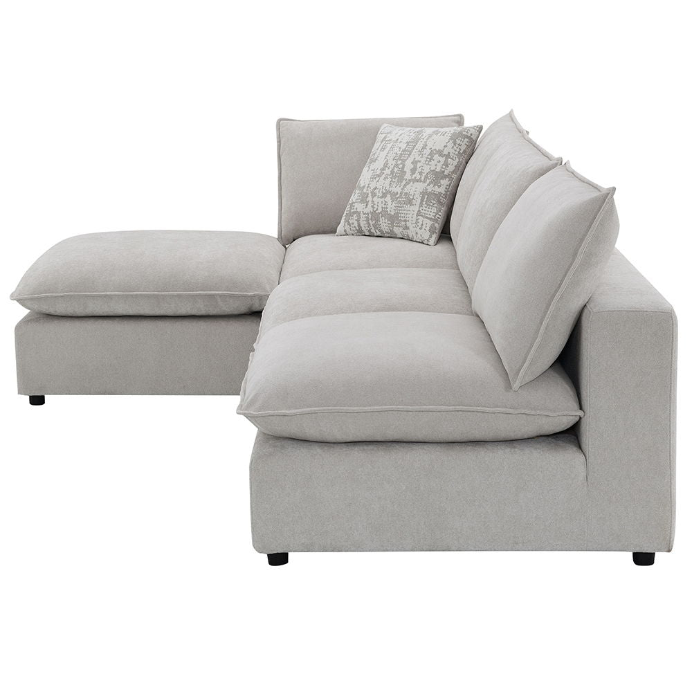 Marisa - Modular Ottoman - Beige Boucle