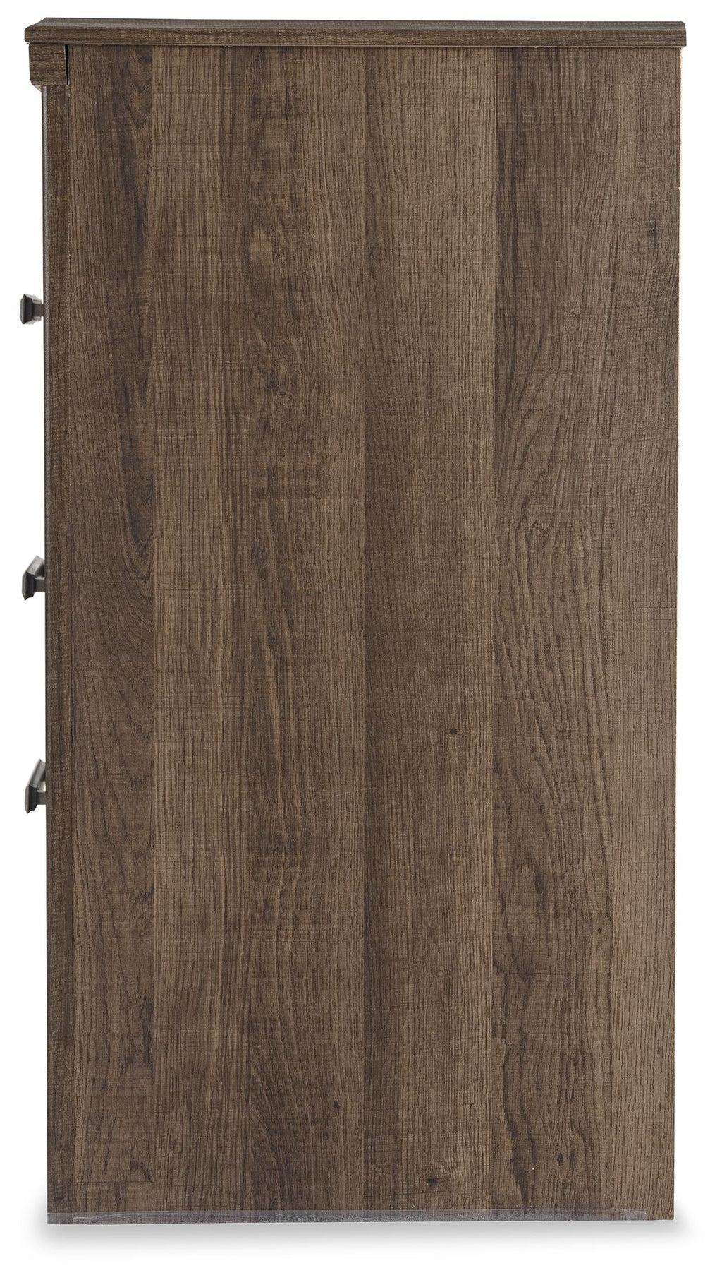 Juararo - Two Drawer Night Stand - Dark Brown