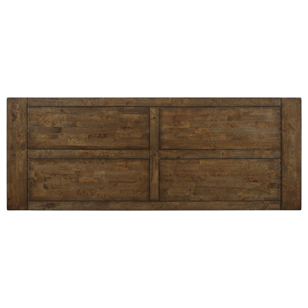 Amarillo - Rectangular Counter Height Dining Table - Rustic Brown