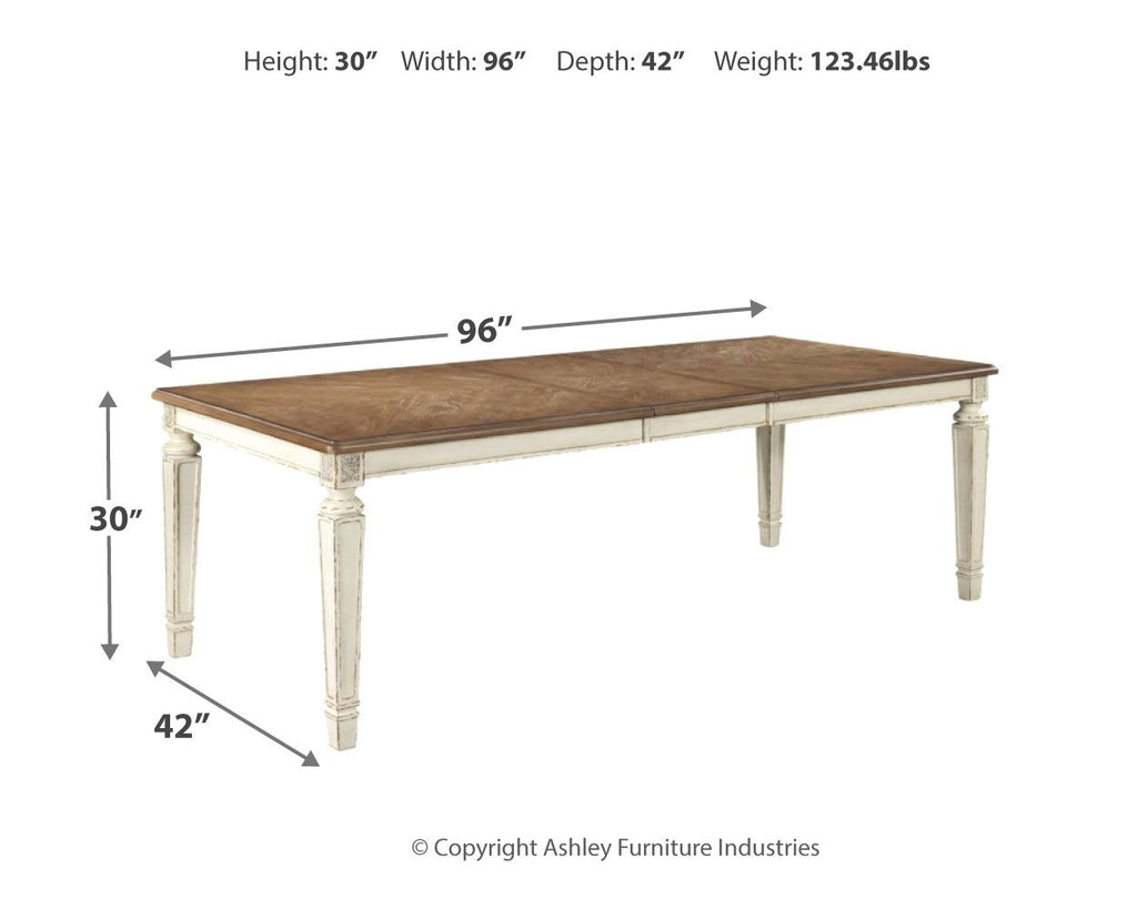 Realyn - Rectangular Dining Table Set