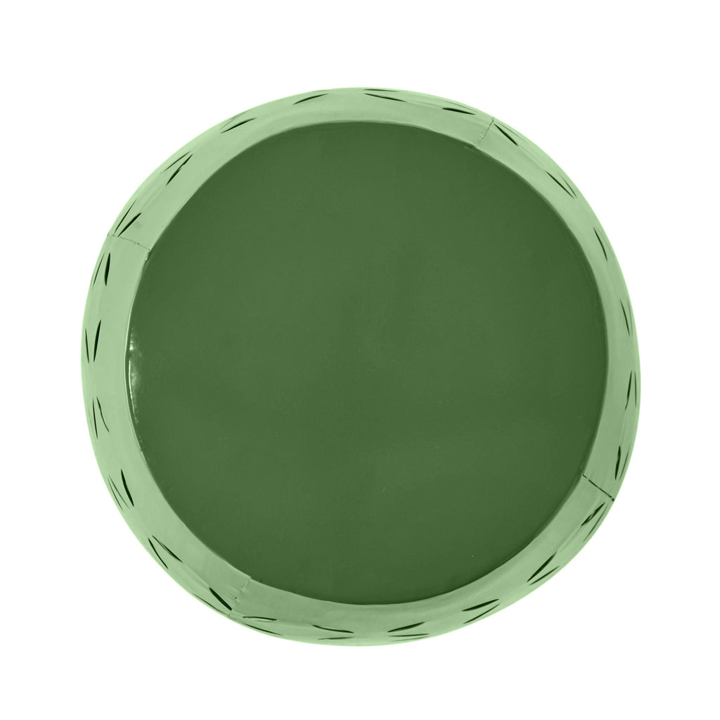 Outdoor Side Table With Barrel Shape