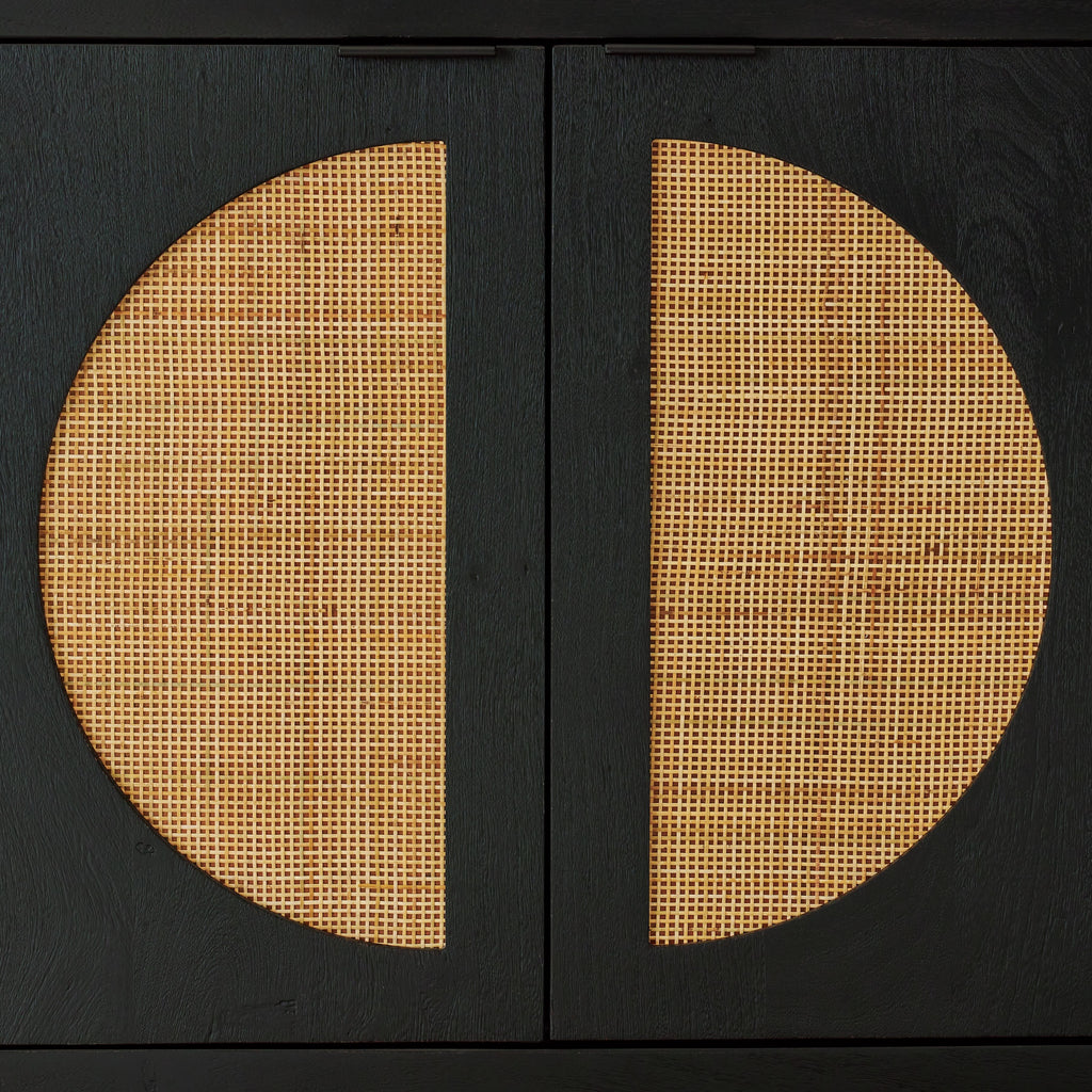 Cliffiings - Accent Cabinet - Black / Natural