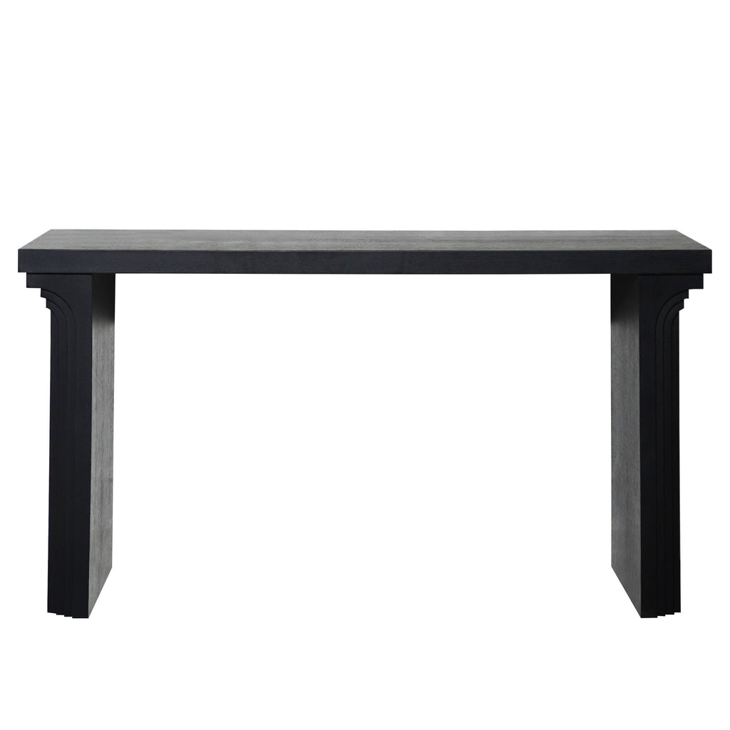 Console Table With Decorative Molding