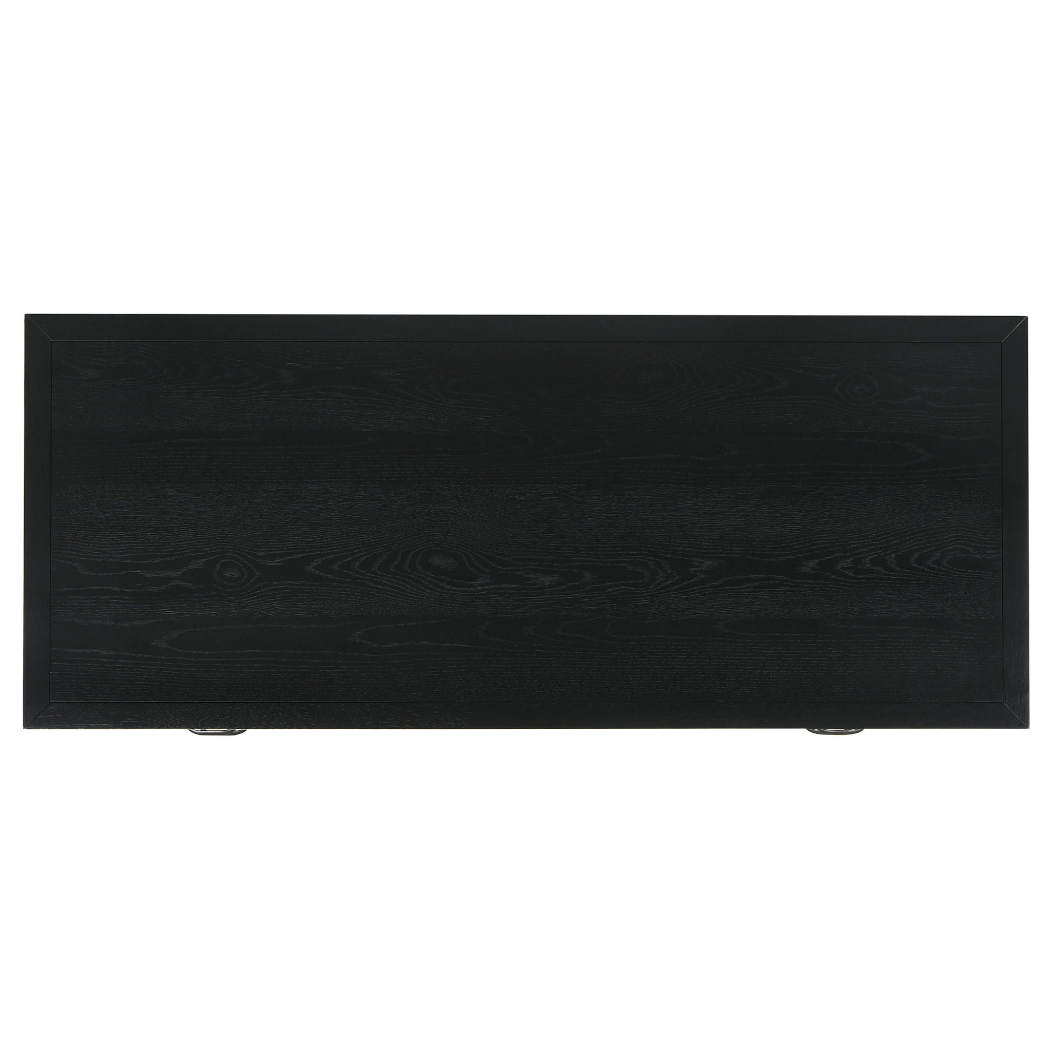 Goodson 64-inch 4-Drawer Double Pedestal Computer Desk Black
