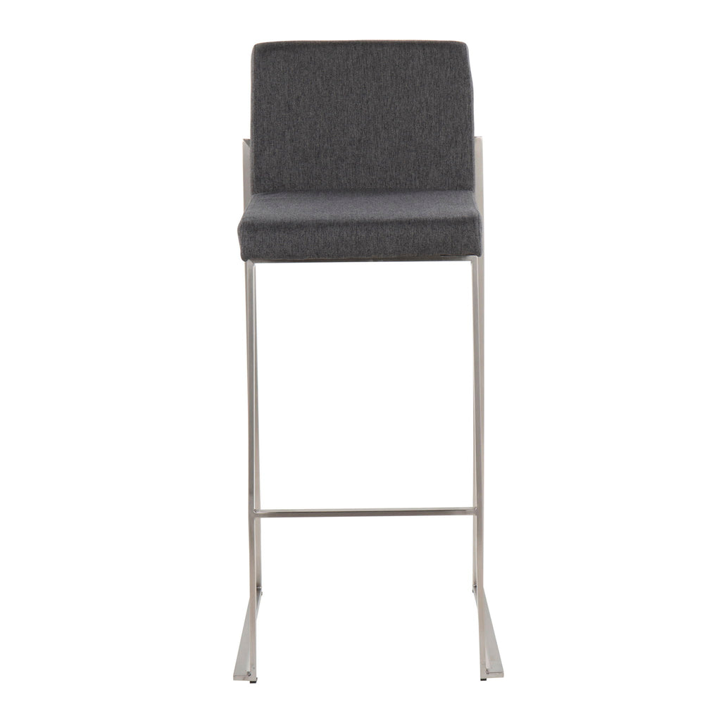 Fuji - Contemporary And Modern Elegance High Back Barstool
