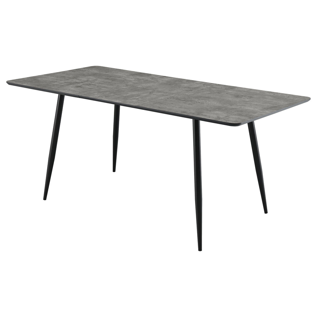 Grant - Extension Dining Table With Butterfly Leaf - Gray