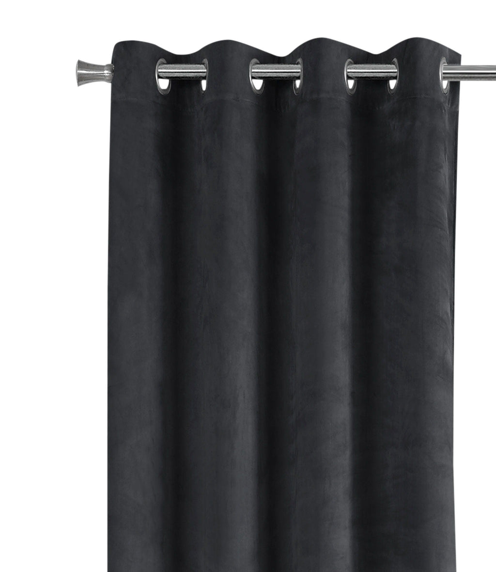 2 Pieces Set, Curtain Panel, Room Darkening, Grommet, Contemporary & Modern
