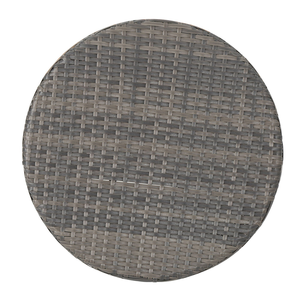 Thrive - Hourglass Rattan Table With No Glass Top