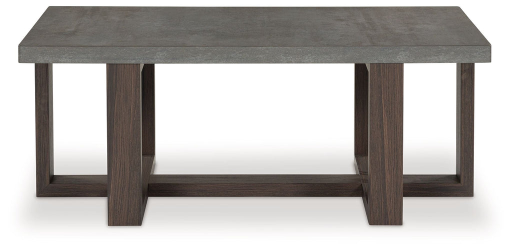 Dynnford - Occasional Table Set (Set of 3) - Gray / Brown