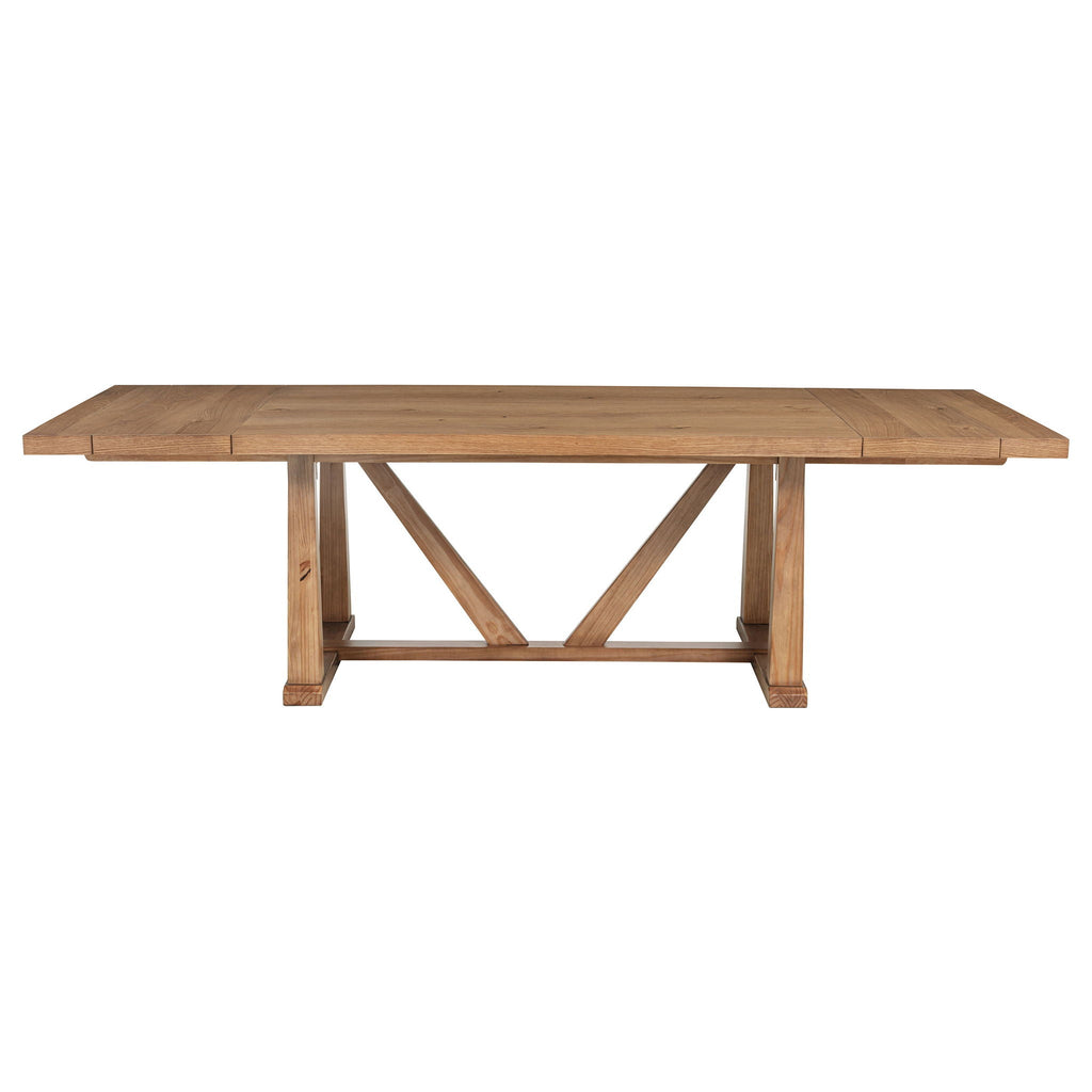 Middleton 9-piece Extension Leaf Dining Set Brown and Black