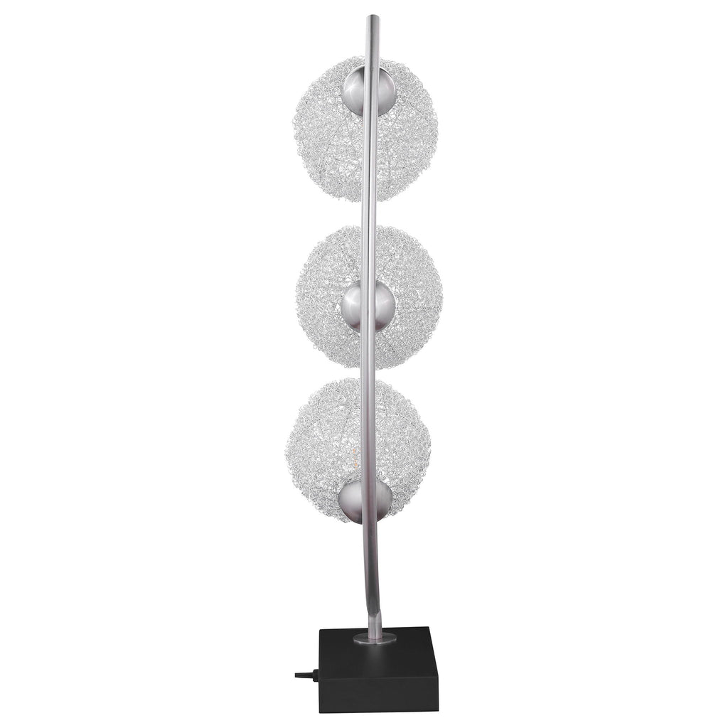 Mcdougal - Spherical Table Lamp With LED Lighting - Black