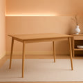 Farmhouse Dining Table For Two To Six With Easy Assembly
