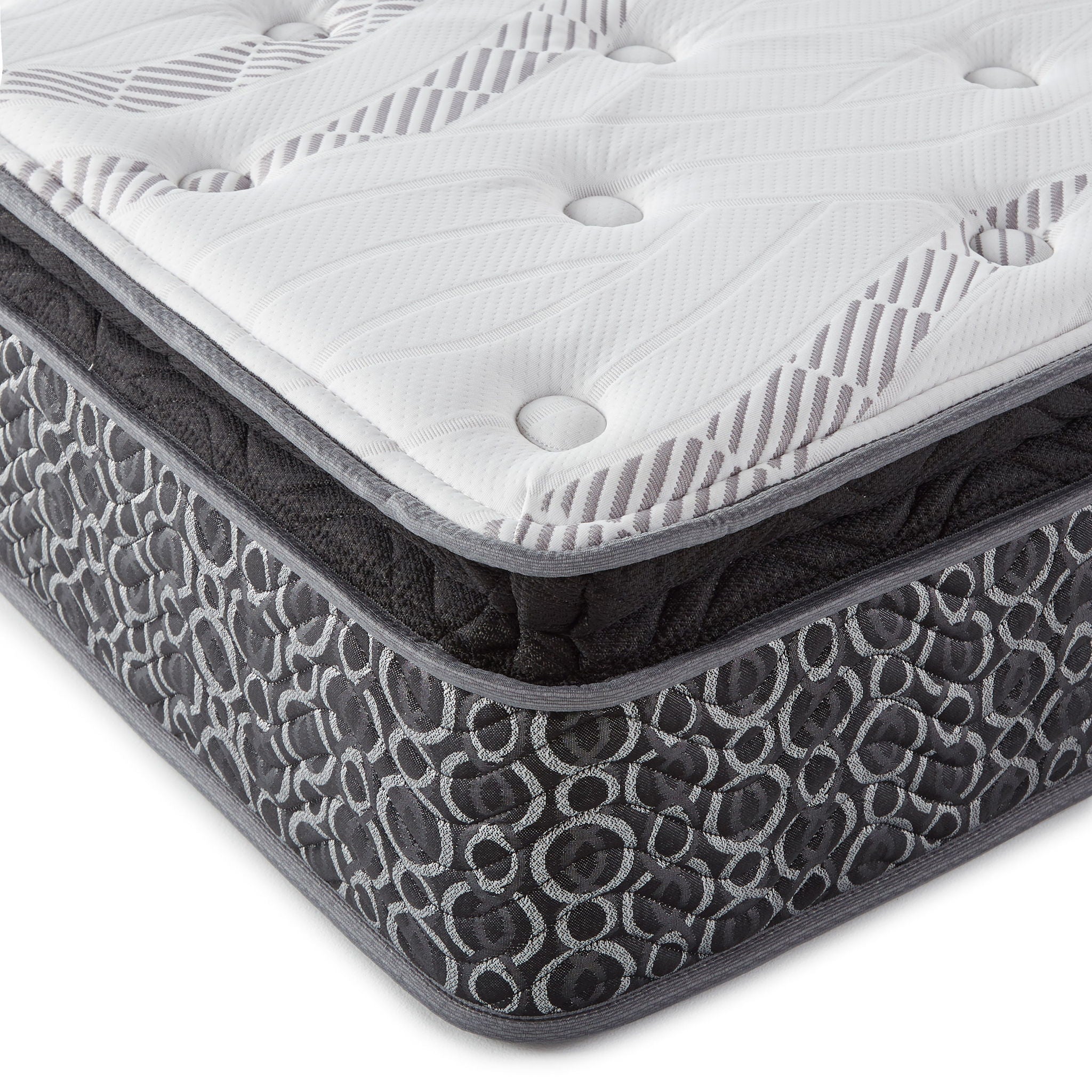 Hayes 11-inch Full Pillow Top Memory Foam Hybrid Mattress