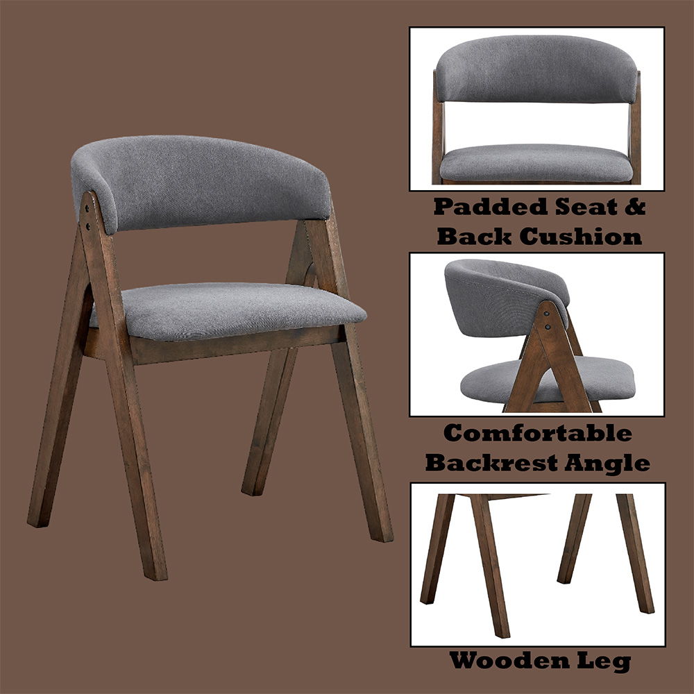 Keiki - Side Chair (Set of 2) - Walnut