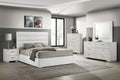 Felicity 5-piece California King Bedroom Set White High Gloss